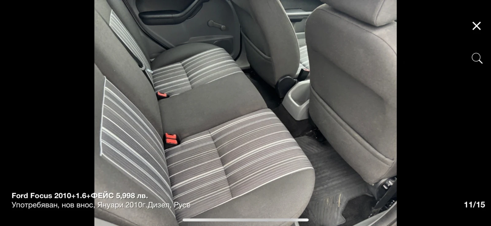 Ford Focus 2010+ ФЕЙС+ 1.6+ 90кс- КАТО НОВ | Mobile.bg — изображение 12