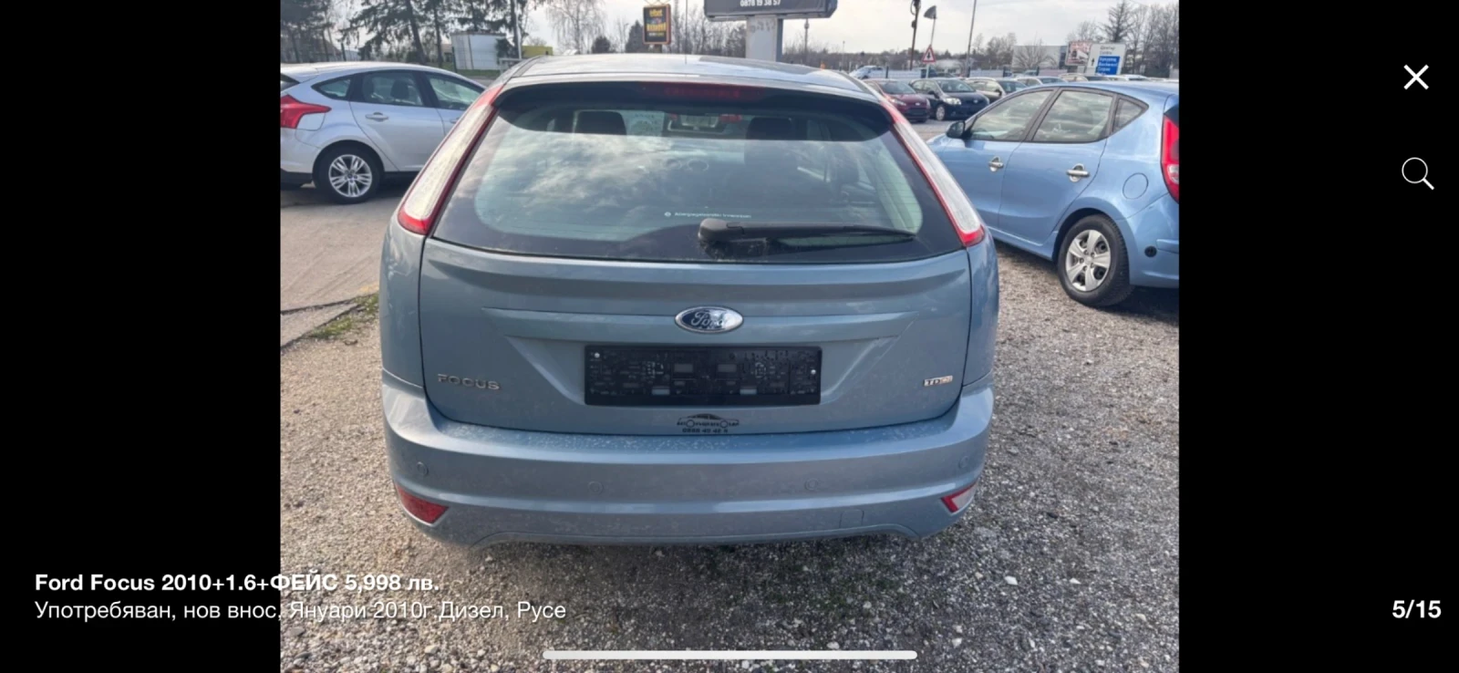 Ford Focus 2010+ ФЕЙС+ 1.6+ 90кс- КАТО НОВ - изображение 5