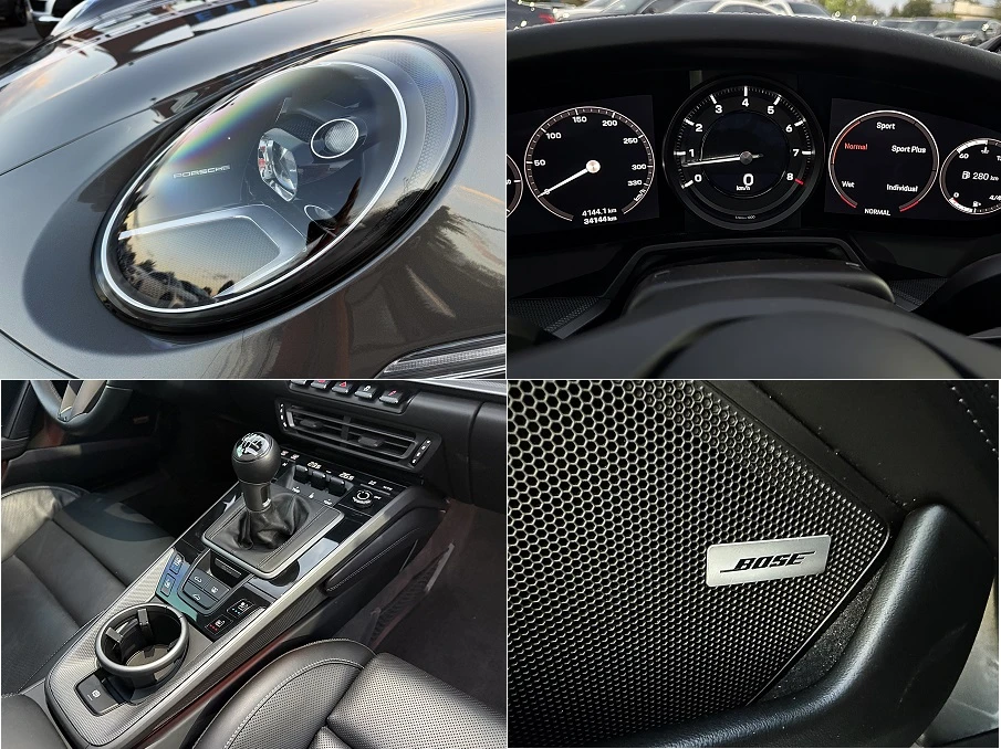 Porsche 911 ПОРЪЧКОВО-4S-PANORAMA-7скор-BOSE-360 KAMERI-FULL!, снимка 17 - Автомобили и джипове - 56332262