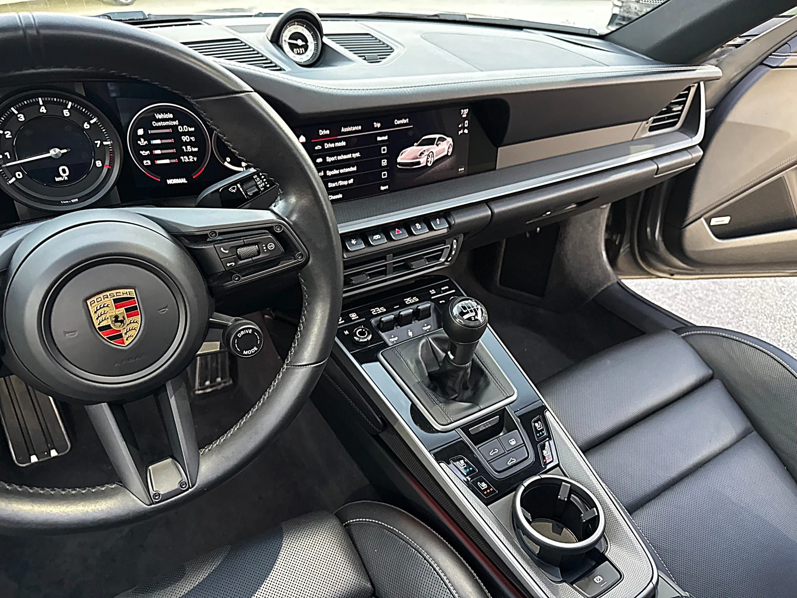 Porsche 911 ПОРЪЧКОВО-4S-PANORAMA-7скор-BOSE-360 KAMERI-FULL!, снимка 12 - Автомобили и джипове - 56332262