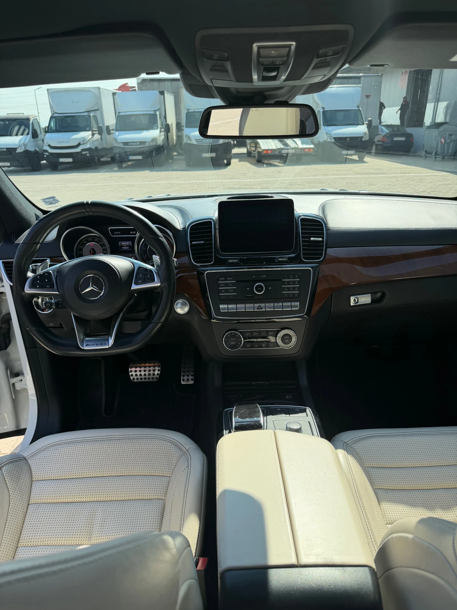 Mercedes-Benz GLS 63 AMG V8 Biturbo, снимка 10 - Автомобили и джипове - 54252241