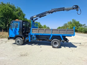 Daf 45.150 самосвал с кран, снимка 14