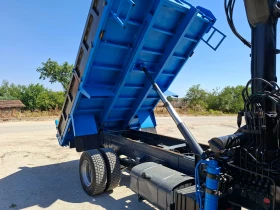 Daf 45.150 самосвал с кран, снимка 6