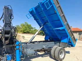 Daf 45.150 самосвал с кран, снимка 7