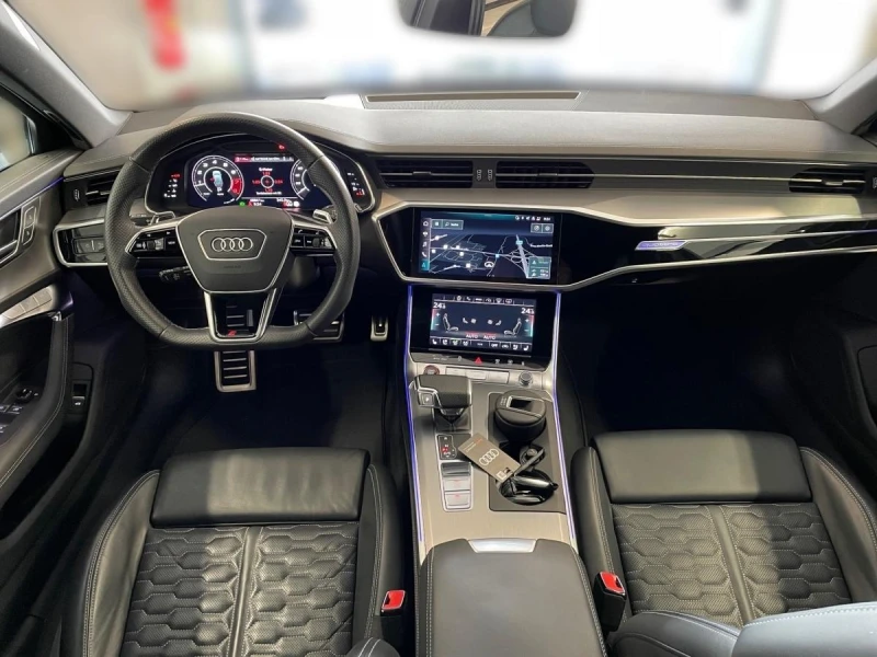 Audi Rs6 CERAMIC/DYNAMIC/CARBON/B&O/360/HEAD UP/MATRIX/22/, снимка 10 - Автомобили и джипове - 51248916