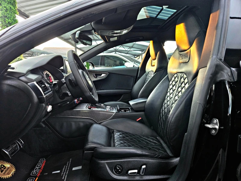 Audi A7 COMPETITION/S-LINE/DISTR/BOSE/CAMERA/ПОДГРЕВ/LIZIN, снимка 14 - Автомобили и джипове - 52527029