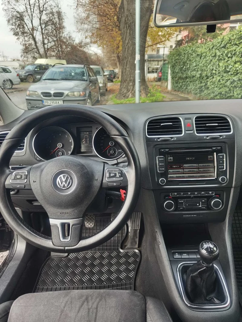 VW Golf Golf 6 Bifuel 1.6 Highline фабрична газ Euro5, снимка 8 - Автомобили и джипове - 52875004