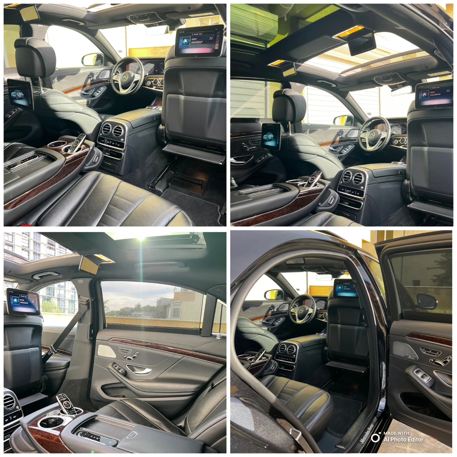 Mercedes-Benz S 350 Facelift, S350d, LONG, 4Matic, 3xTV, BURMESTER, снимка 17 - Автомобили и джипове - 54692585