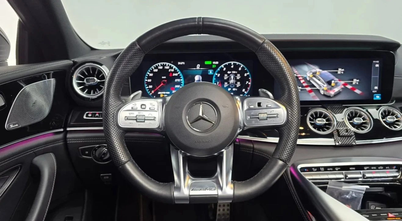 Mercedes-Benz GT 43 4MATIC+ | ОБДУХВАНЕ | DISTRONIC, снимка 13 - Автомобили и джипове - 54950860