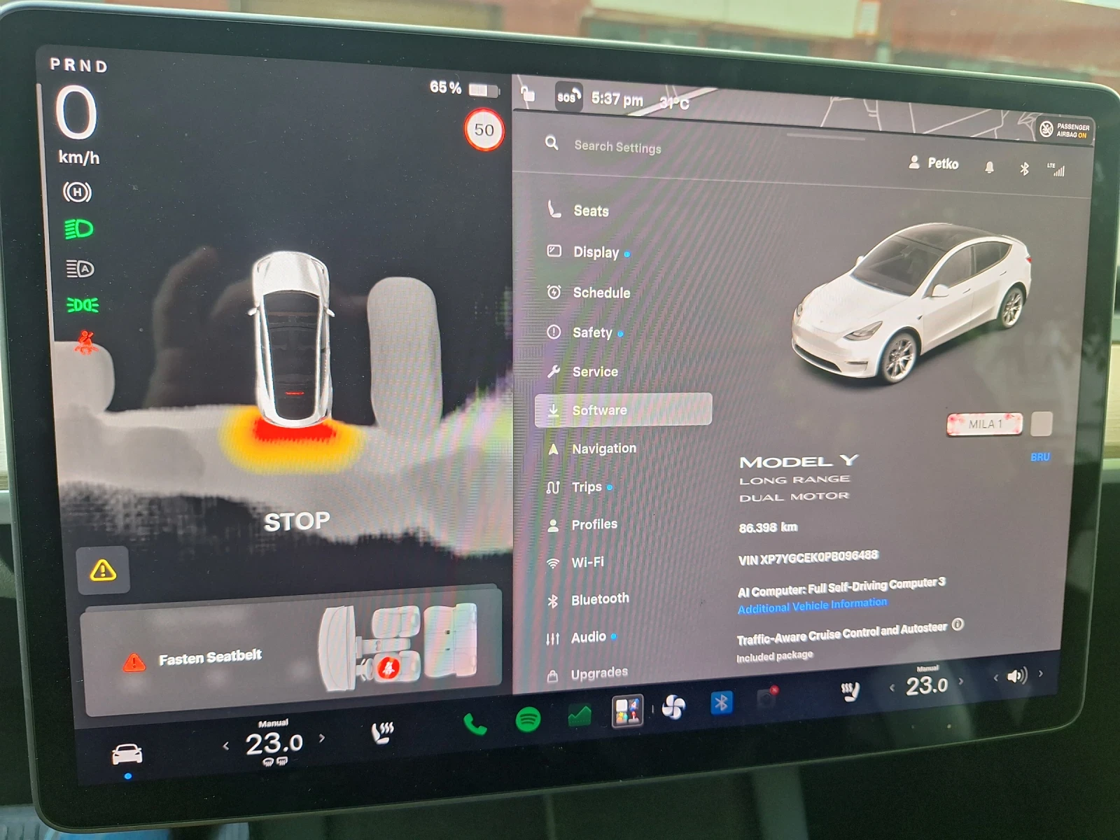 Tesla Model Y Long Range, снимка 3 - Автомобили и джипове - 55364597