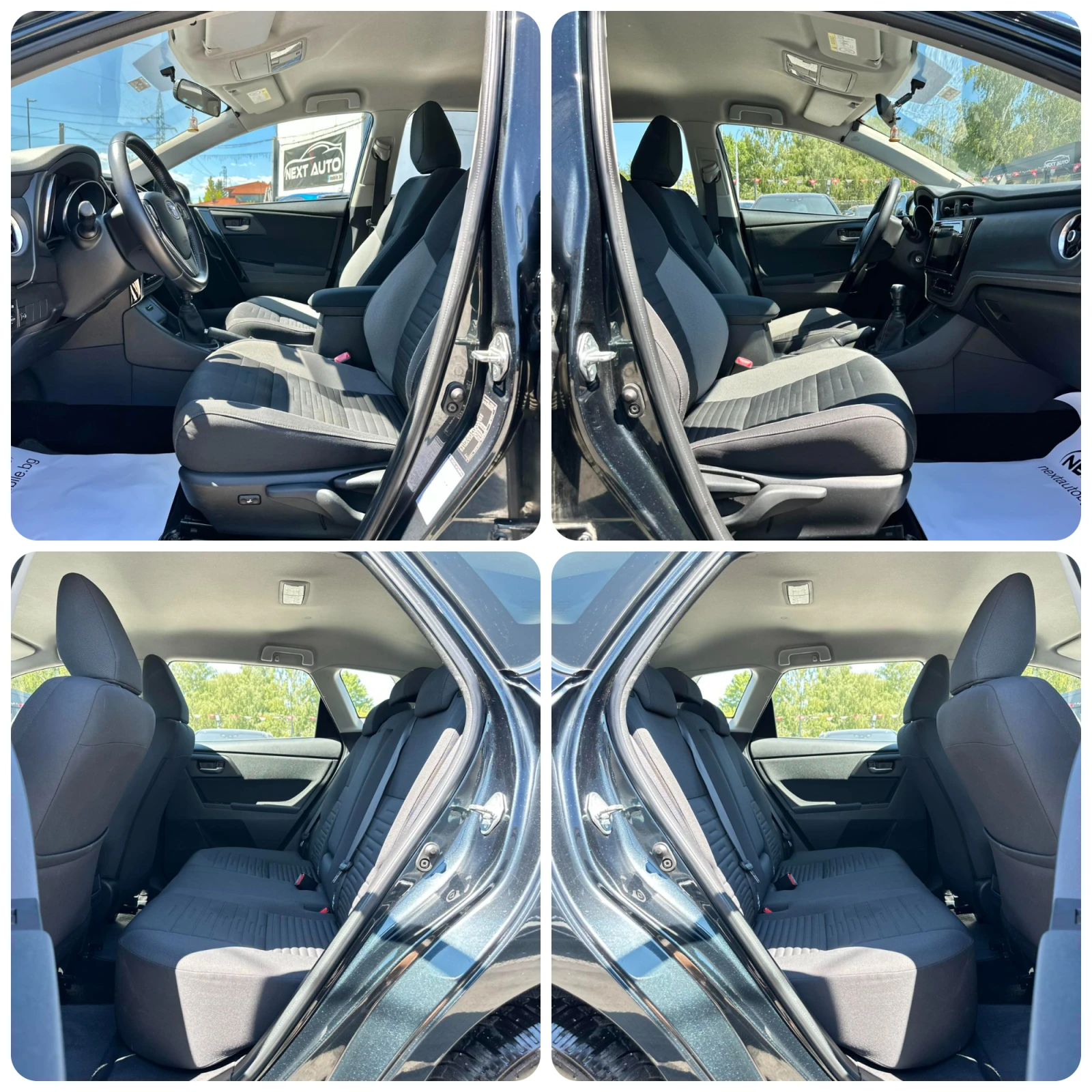 Toyota Auris 1.2i 116HP CAMERA ПОДГРЕВ EURO6B, снимка 12 - Автомобили и джипове - 55824482