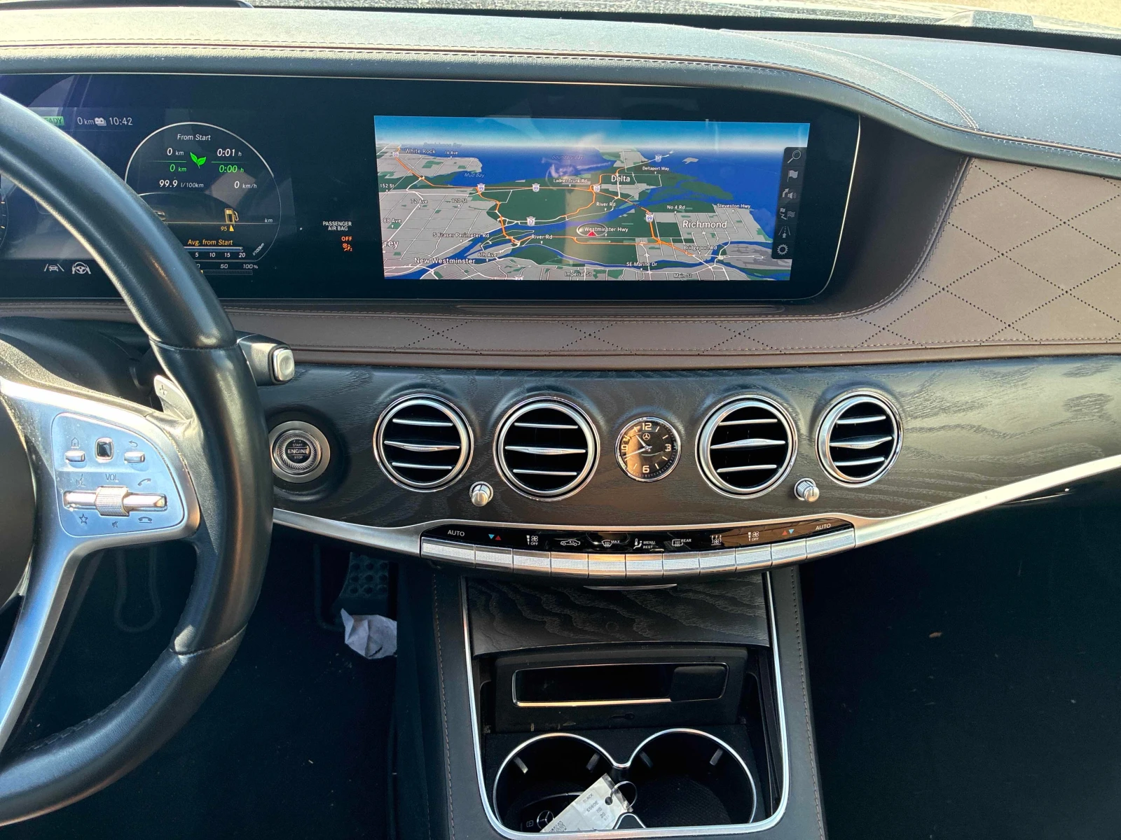 Mercedes-Benz S 560 * 560e * АВТОКРЕДИТ БЕЗ ПЪРВОНАЧАЛНА ВНОСКА* , снимка 9 - Автомобили и джипове - 55920872