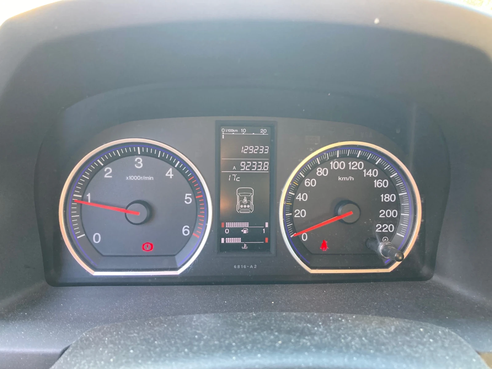 Honda Cr-v 2.2 Dizel 140ks Koja Podgrev 130000km , снимка 11 - Автомобили и джипове - 54087277