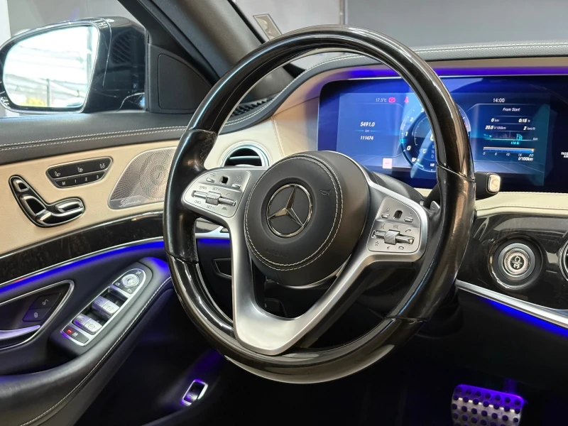 Mercedes-Benz S 560 AMG* 4M* PANORAMA* BURMESTER* KEYLESS* MULTIBEAM* , снимка 9 - Автомобили и джипове - 45095243