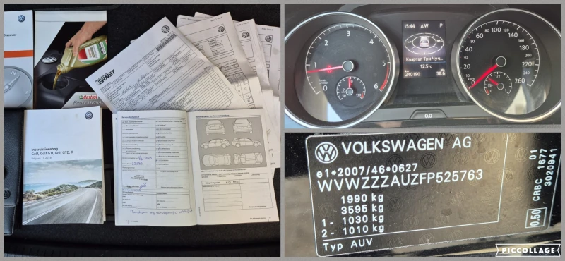 VW Golf 2.0TDI R-LINE/DISTRONIC/FULL SERVICE/DYNAUDIO, снимка 8 - Автомобили и джипове - 52878595