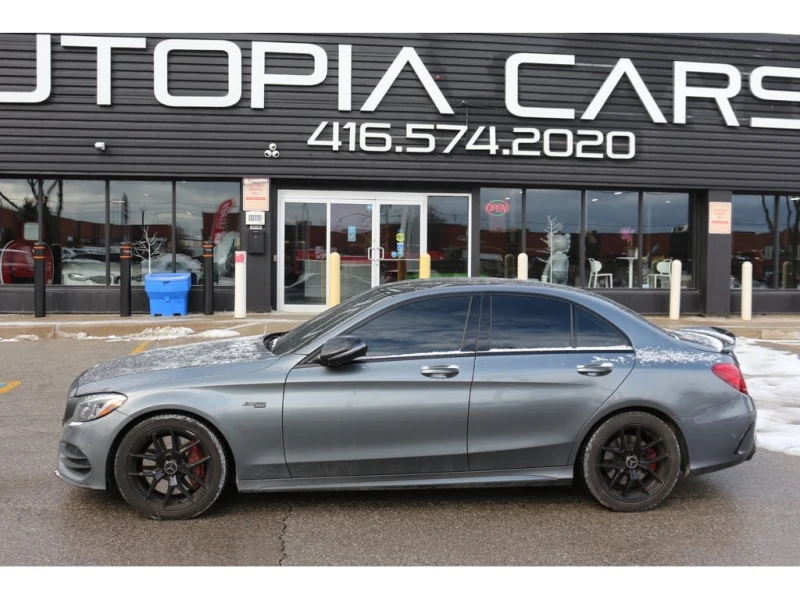 Mercedes-Benz C 43 AMG * 4MATIC NAVIGATION REAR VIEW CAMERA * CARFAX * ЦЕ, снимка 4 - Автомобили и джипове - 53001088