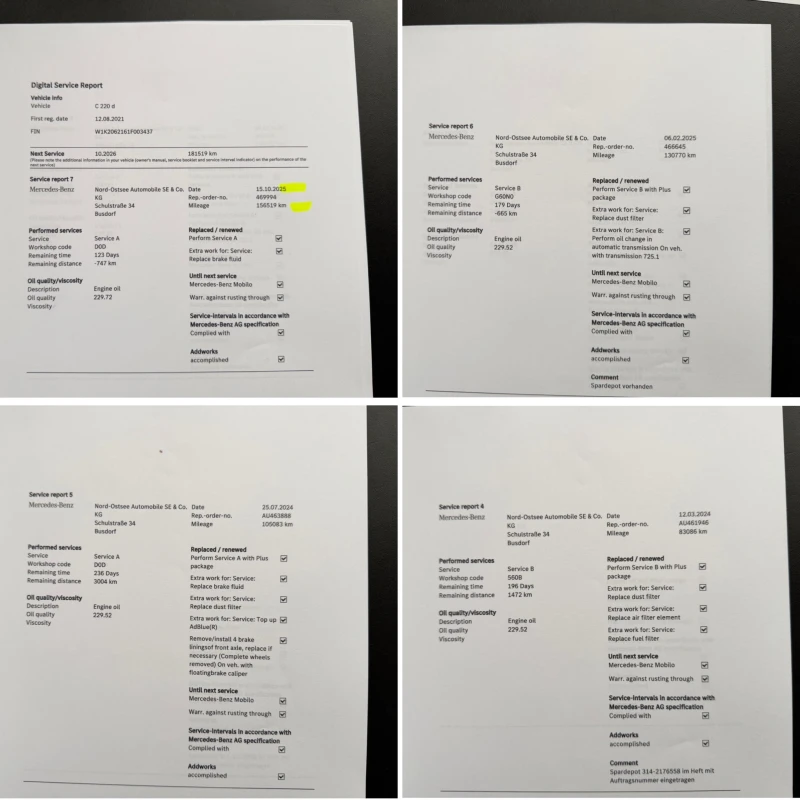 Mercedes-Benz C 220 d* ПЪЛНА СЕРВИЗНА ИСТОРИЯ В МЕРЦЕДЕС, снимка 16 - Автомобили и джипове - 53418954