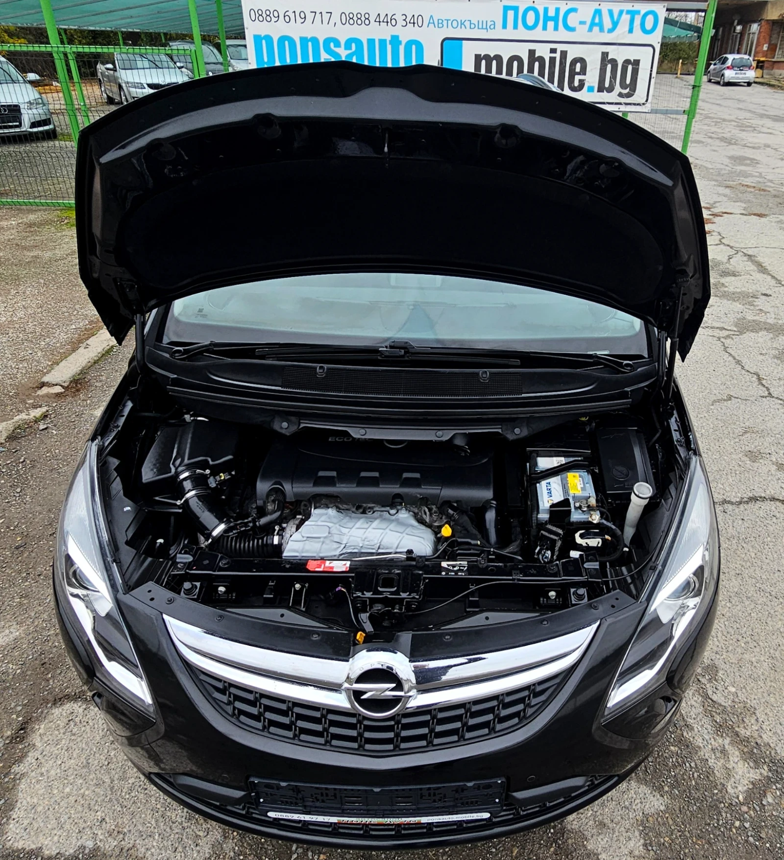 Opel Zafira 2.0CDTi/130/6./7 /NAVi/XENON/  | Mobile.bg   17