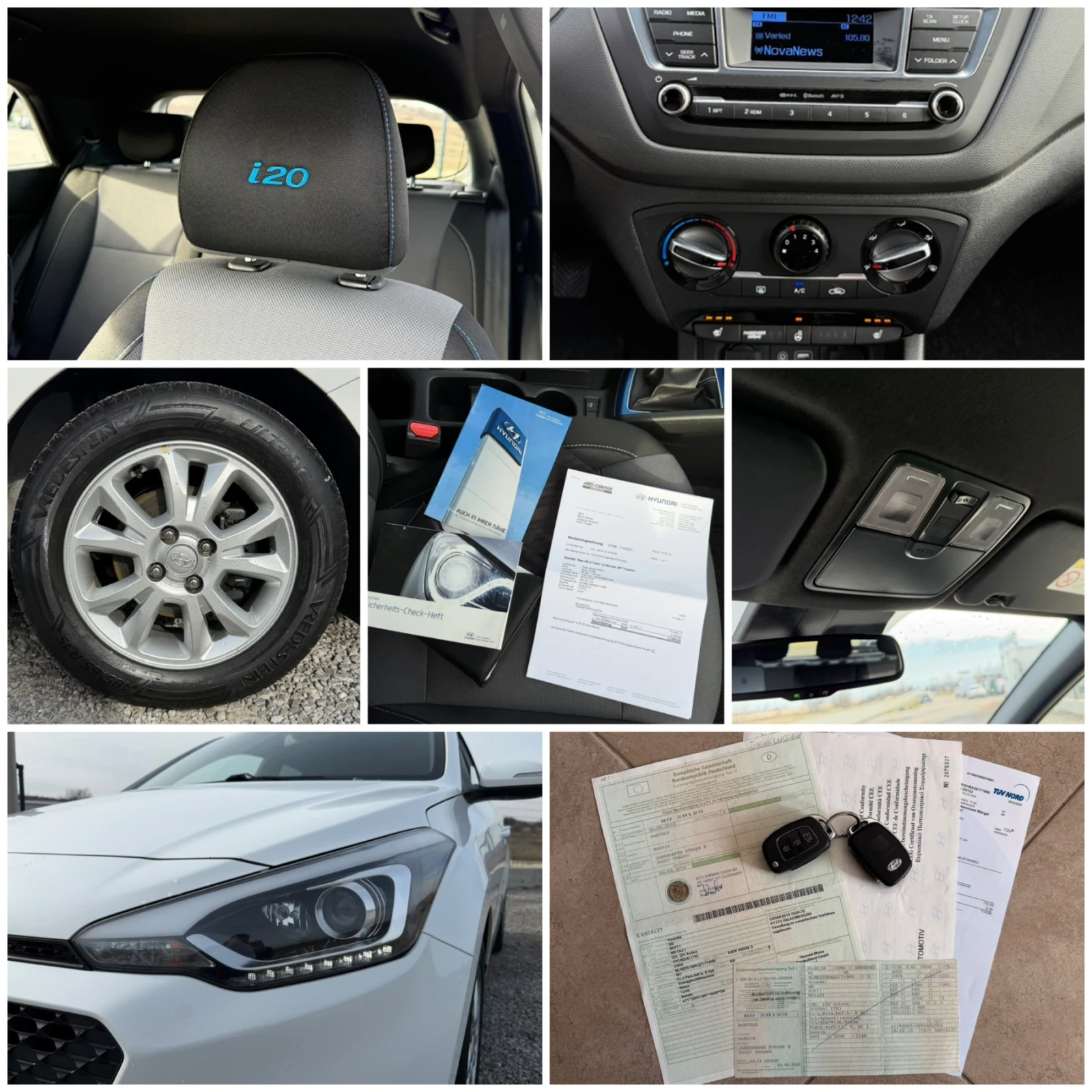 Hyundai I20 1.2i PASSION LED EURO 6 TUV COC | Mobile.bg � ����������� 10