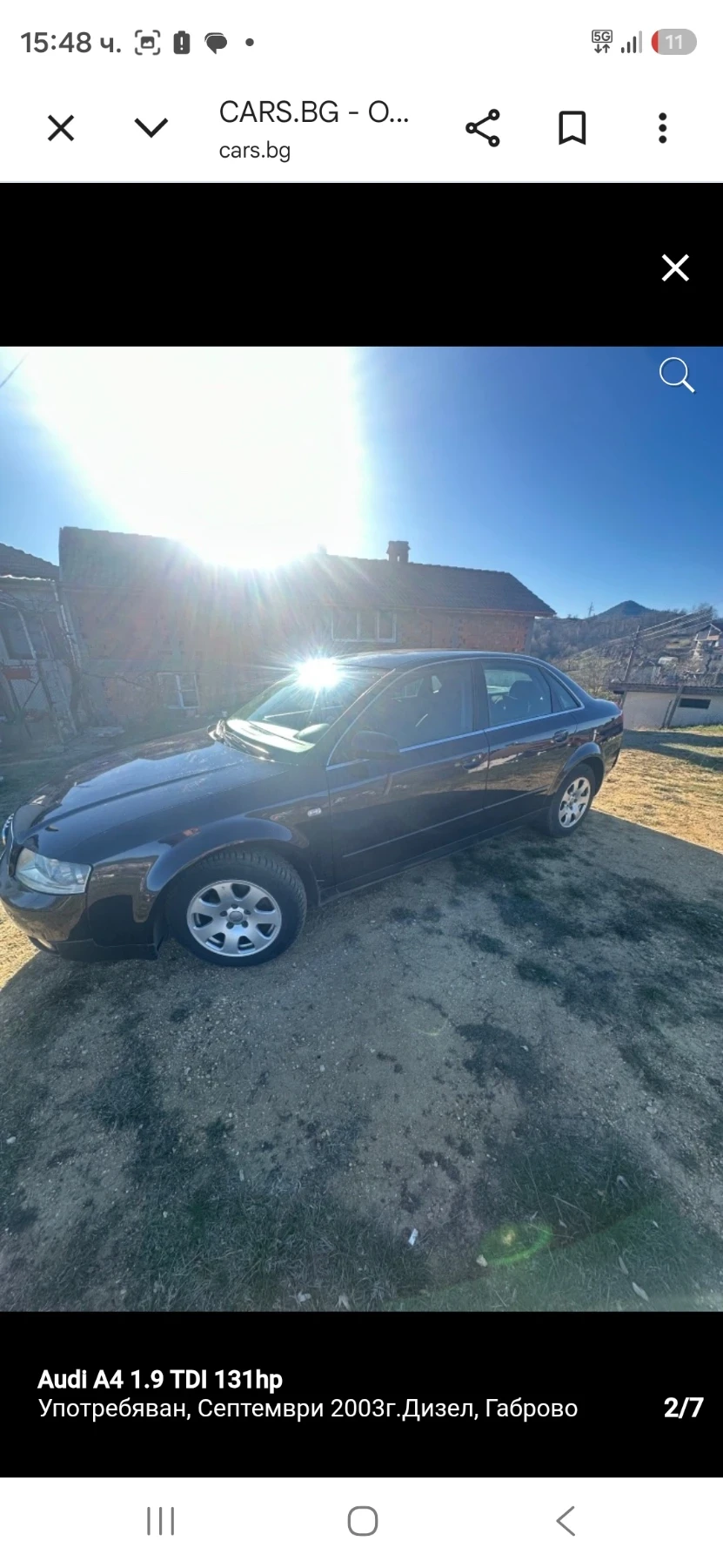Audi A4 1.9tdi 131hp, снимка 2 - Автомобили и джипове - 55940770