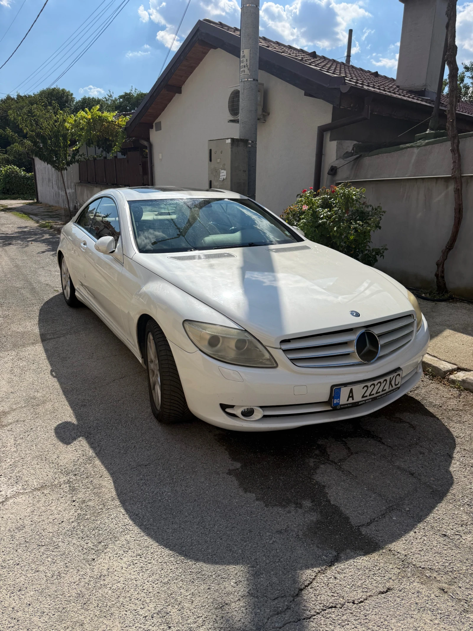Mercedes-Benz CL 500, снимка 2 - Автомобили и джипове - 56072245