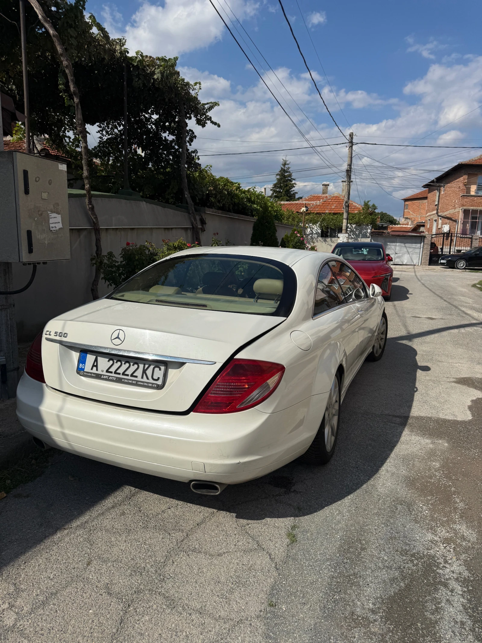 Mercedes-Benz CL 500, снимка 4 - Автомобили и джипове - 56072245