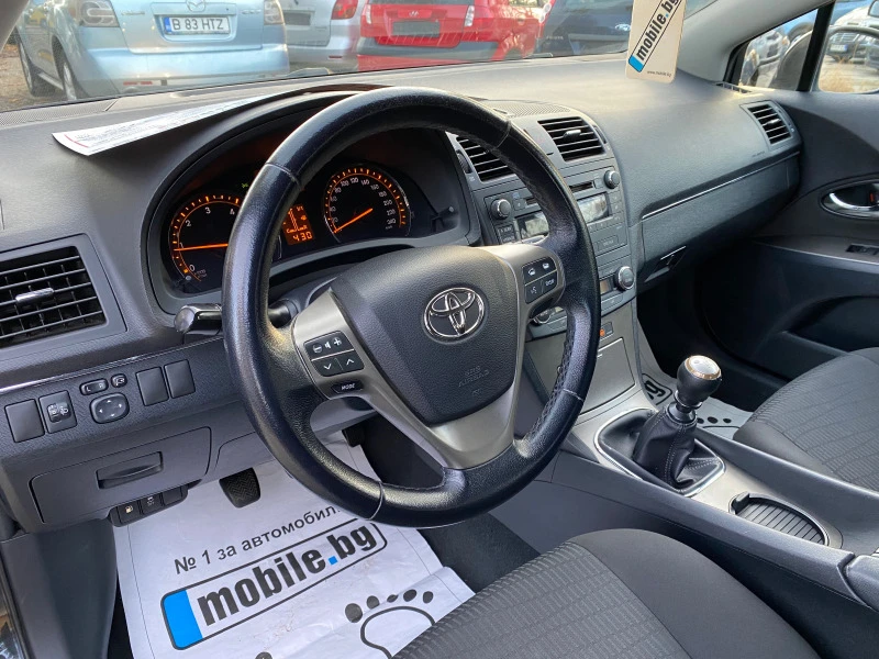 Toyota Avensis 2.0D4D 126кс ЕВРО 5 ИТАЛИЯ, снимка 7 - Автомобили и джипове - 34139701