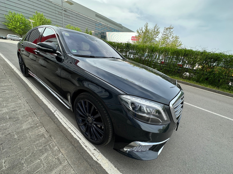 Mercedes-Benz S 500 * AMG* LONG* Кресло* Панорама* Нощно, снимка 3 - Автомобили и джипове - 45298349