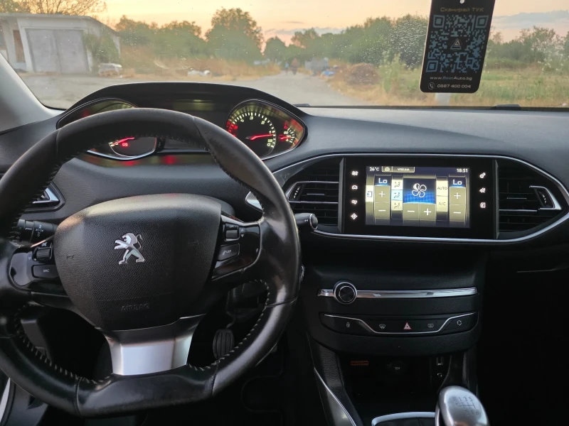 Peugeot 308 2.0HDI 150 EU6, снимка 14 - Автомобили и джипове - 52023148