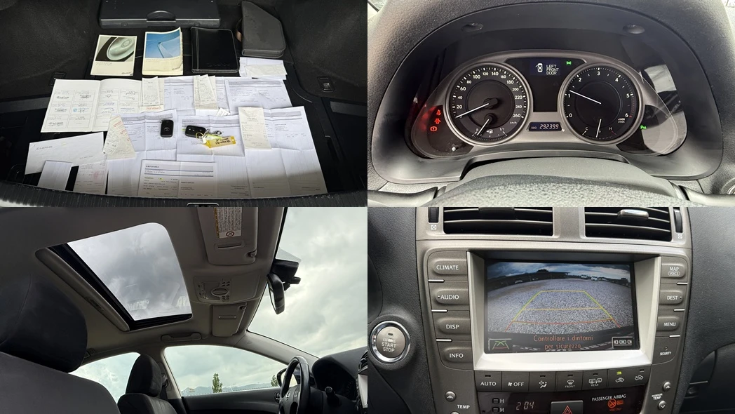 Lexus IS 220d IS220D-177кс-Sport-NAVI/ПАМЕТ/Key less/ВНОС ИТАЛИЯ, снимка 14 - Автомобили и джипове - 54574174