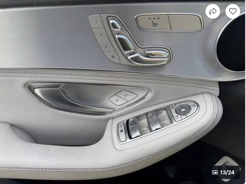 Mercedes-Benz C 300 4MATIC* ПОДГРЕВ* КАМЕРА* КЕЙЛЕС* , снимка 5 - Автомобили и джипове - 52974957