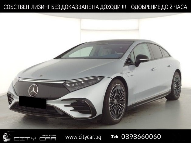 Mercedes-Benz EQS 580 AMG/EDITION 1/4MATIC/HYPERSCREEN/BURM/PANO/21/, снимка 1 - Автомобили и джипове - 46255546
