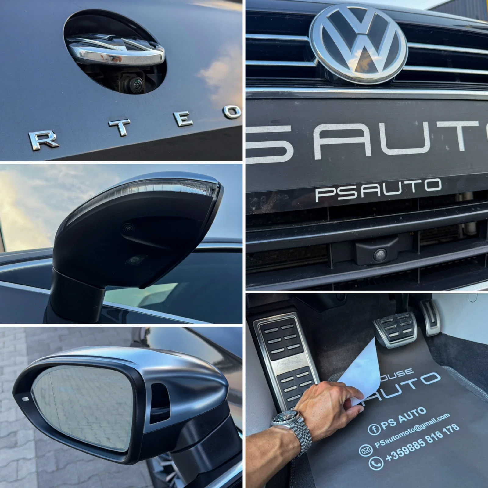VW Arteon Дигитал / CarPlay / 360 Камери / Обслужен , снимка 13 - Автомобили и джипове - 55072565