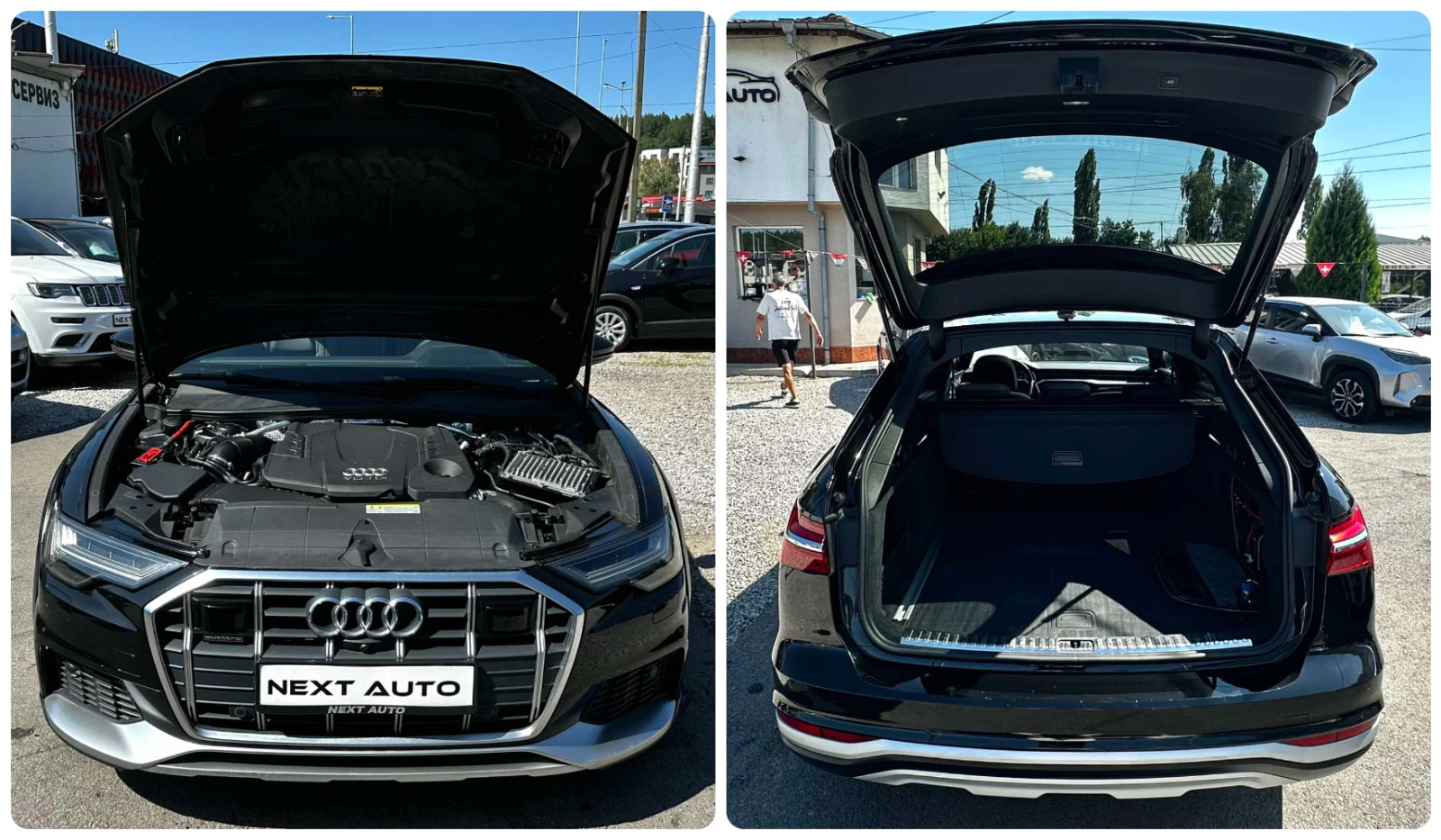 Audi A6 Allroad 3.0TDI 286HP PANO 360'3D CAM DISTRONIC EU6D, снимка 16 - Автомобили и джипове - 55493582
