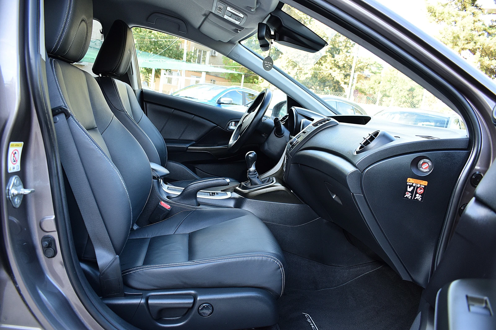 Honda Civic 1.6ШВЕЙЦАРИЯ/LUX/КОЖА/НАВИ/КЛИМАТРОНИК/АВТОПИЛОТ, снимка 15 - Автомобили и джипове - 56076128