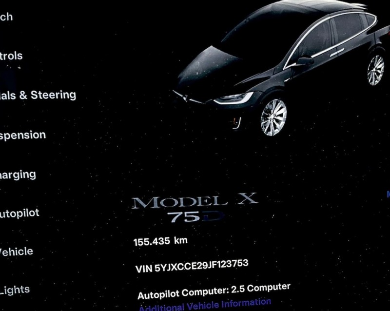 Tesla Model X 4x4 + Гаранция до 2027, снимка 8 - Автомобили и джипове - 46127777