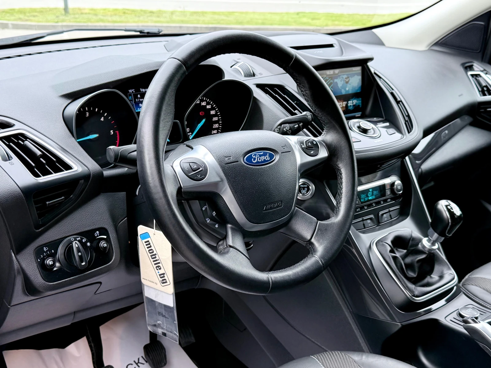 Ford Kuga 2.0TDCI* TITANIUM* Euro6B* Navi* Лизинг* , снимка 15 - Автомобили и джипове - 54142419