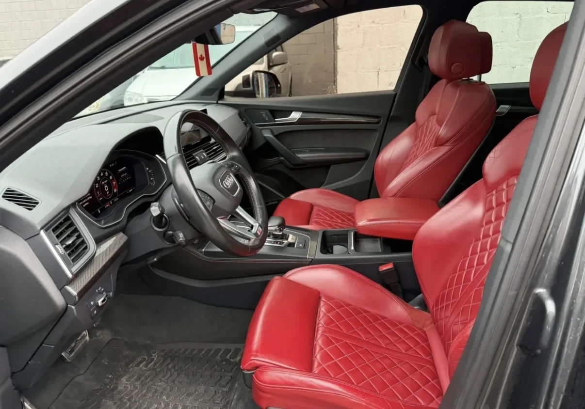 Audi SQ5 3.0T TECHNIK * RED INTERIOR * CARPLAY * LED * , снимка 8 - Автомобили и джипове - 54886270
