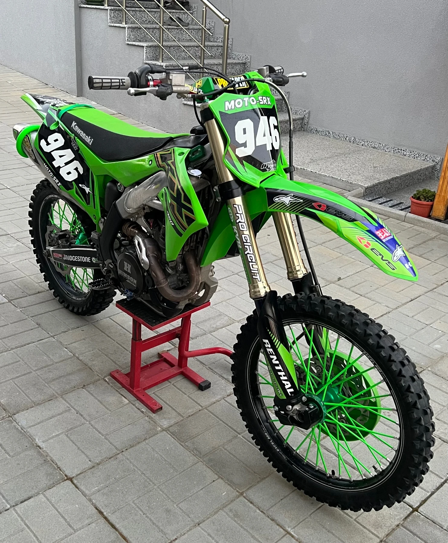 Kawasaki Kx 450, снимка 5 - Мотоциклети и мототехника - 55744836