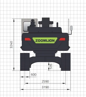 Багер ZOOMLION ZE375G, снимка 5