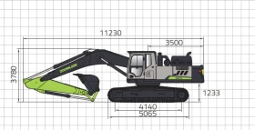 Багер ZOOMLION ZE375G, снимка 6