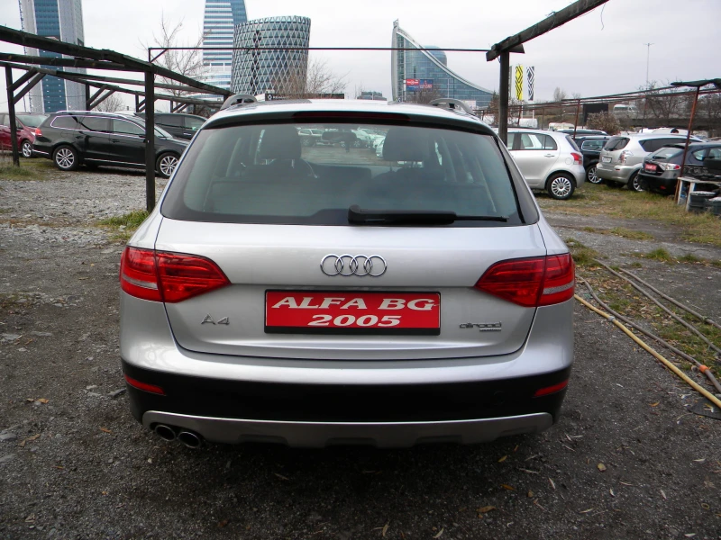 Audi A4 Allroad QUATTRO* 2.0TDI-АВТОМАТИК-КАТО НОВО* EURO5B, снимка 5 - Автомобили и джипове - 48224365