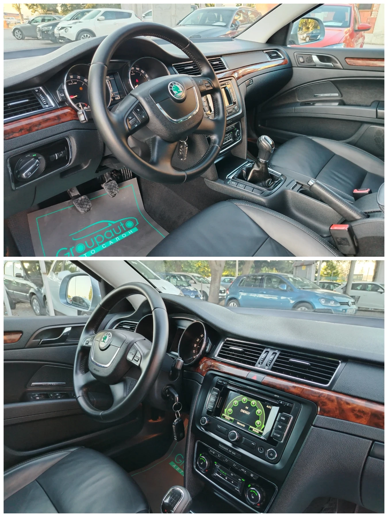 Skoda Superb 2.0TDI-170к.с/4x4/КОЖА/НАВИГАЦИЯ/КЛИМАТРОНИК!!!  - изображение 9