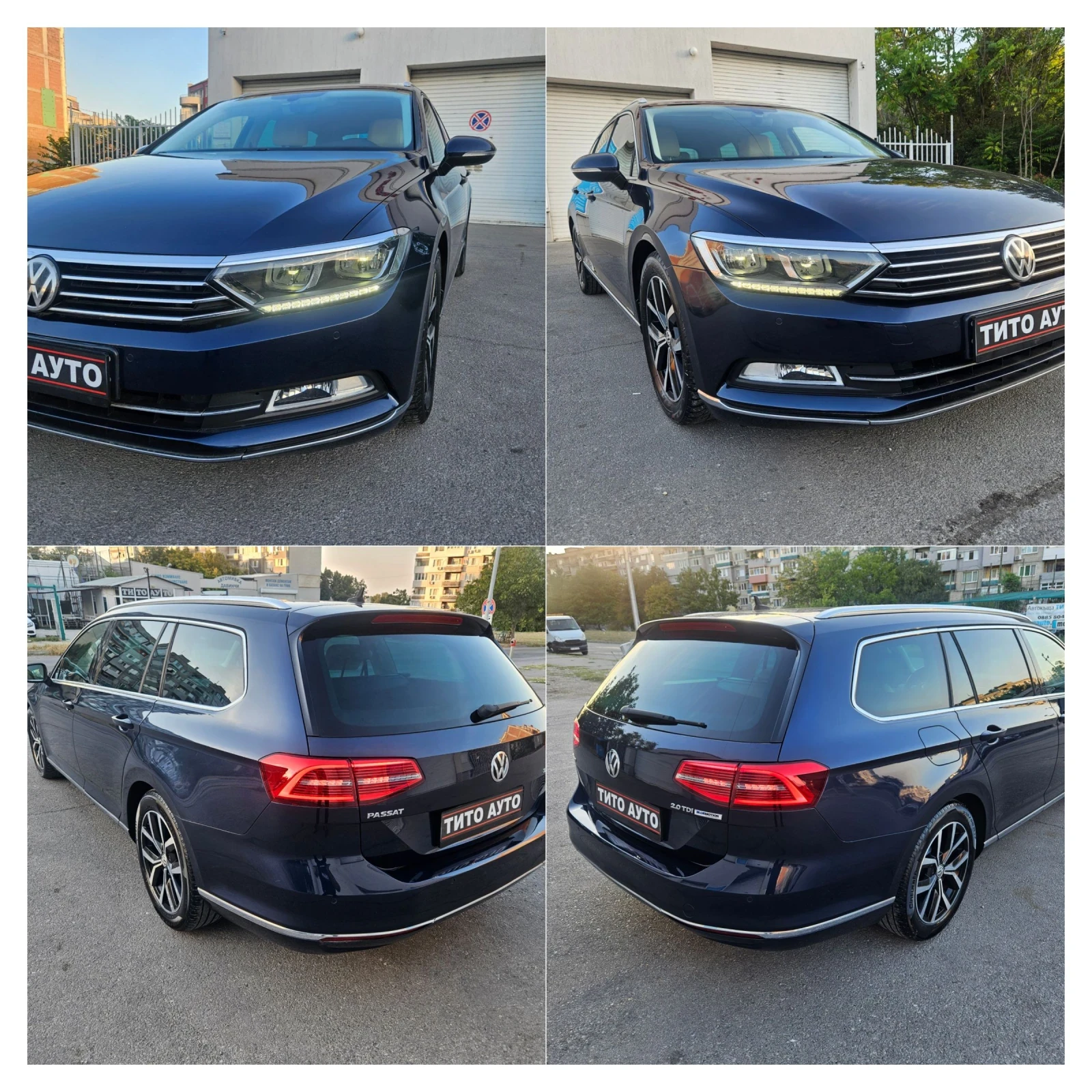 VW Passat 2.0TDI/НАВИ /КОЖА/ДИГИТАЛ/ЛЕД/HIGH-LINE - изображение 8