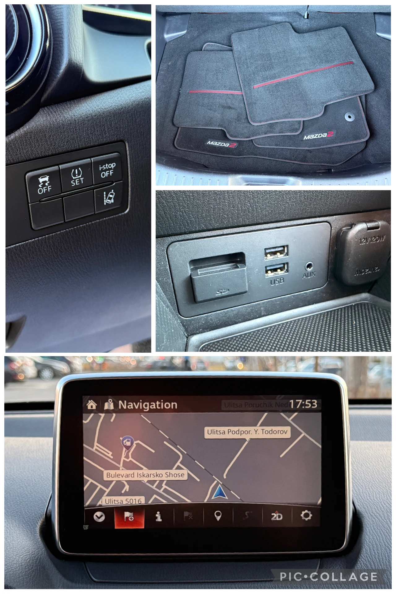 Mazda 2 1.5D* NAVI* KEYLESS* EURO6* , снимка 16 - Автомобили и джипове - 53822812