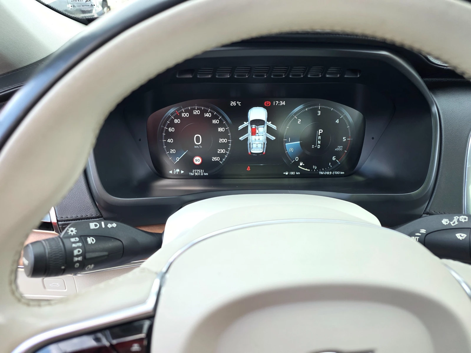 Volvo Xc90 D5 2.0-224к.с EURO 6 - АВТОМАТИК-4X4- ШВЕЙЦАРИЯ, снимка 10 - Автомобили и джипове - 55334960