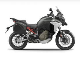 Ducati Multistrada V4 S RADAR AVIATOR GREY / ICEBERG WHITE + SPOKED W | Mobile.bg   2