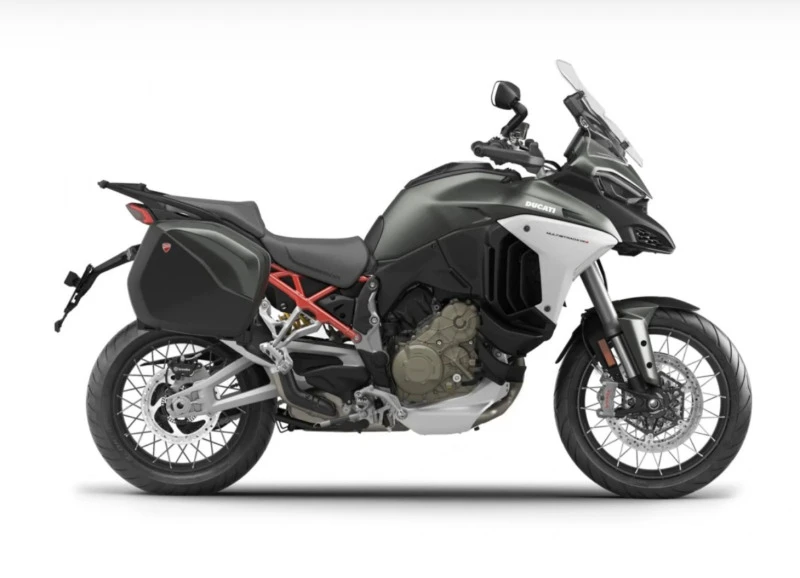 Ducati Multistrada V4 S RADAR AVIATOR GREY / ICEBERG WHITE + SPOKED W, снимка 2 - Мотоциклети и мототехника - 44044881