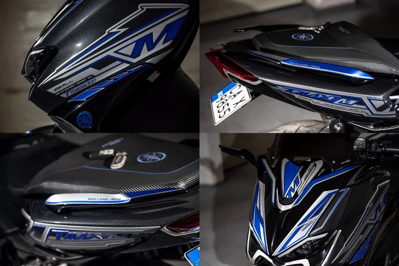 Yamaha T-max 560- УНИКАТ !!! БЕЗ АНАЛОГ !!!, снимка 16 - Мотоциклети и мототехника - 53126259