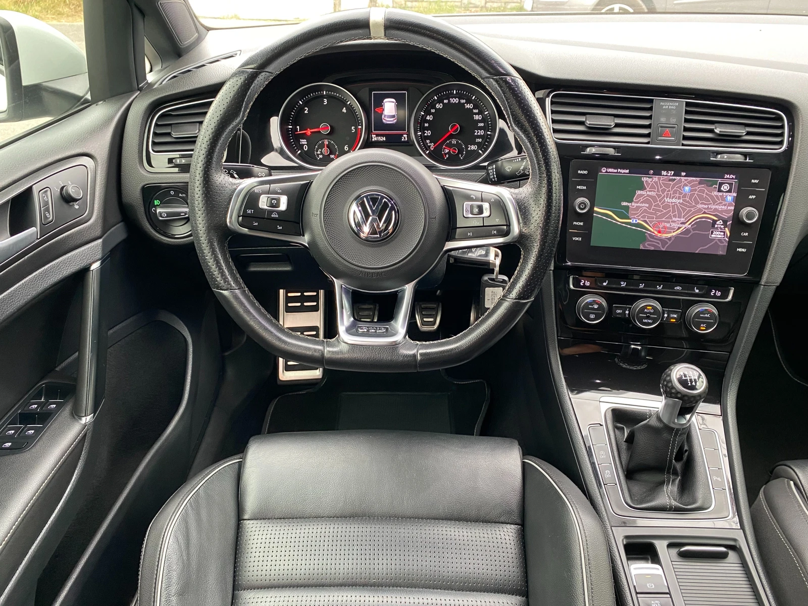 VW Golf 2.0GTD-7.5-FACELIFТ-NAVI-LED-DIST-PDC-КОЖА-6ск-184 - изображение 8